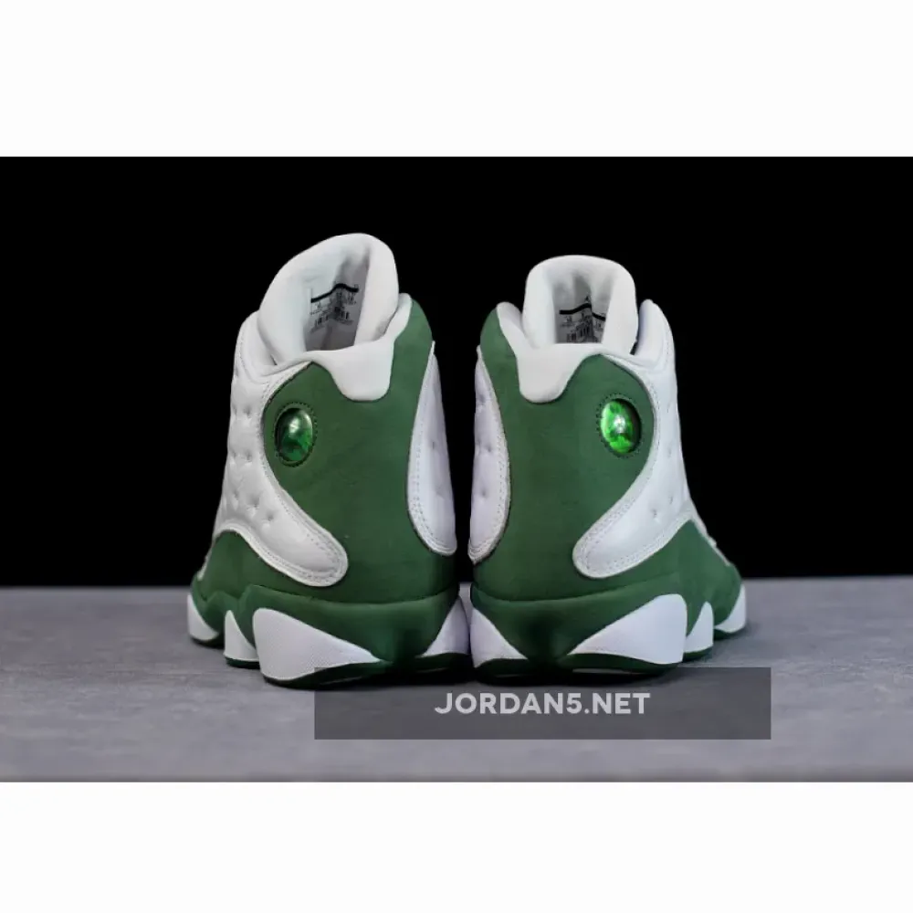 Air Jordan 13 Ray Allen Three-Point Record PE White/Clover 414571-125