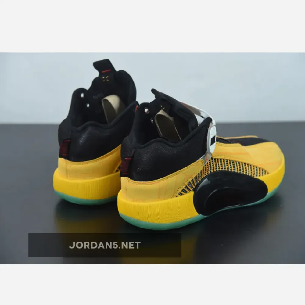 Air Jordan 35 ‘Dynasties’ Golden Yellow Black  DD3044-700
