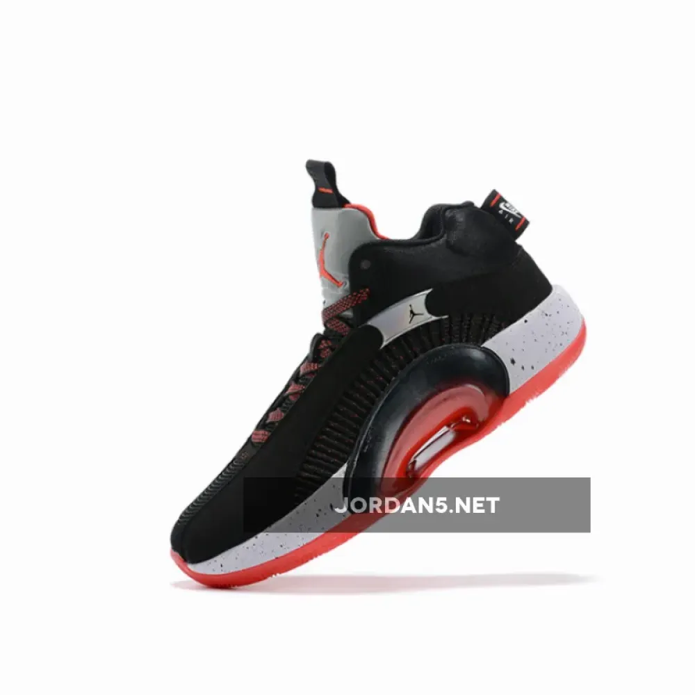 Air Jordan 35 Bred Black/Fire Red-Reflective Silver  CQ4227-030