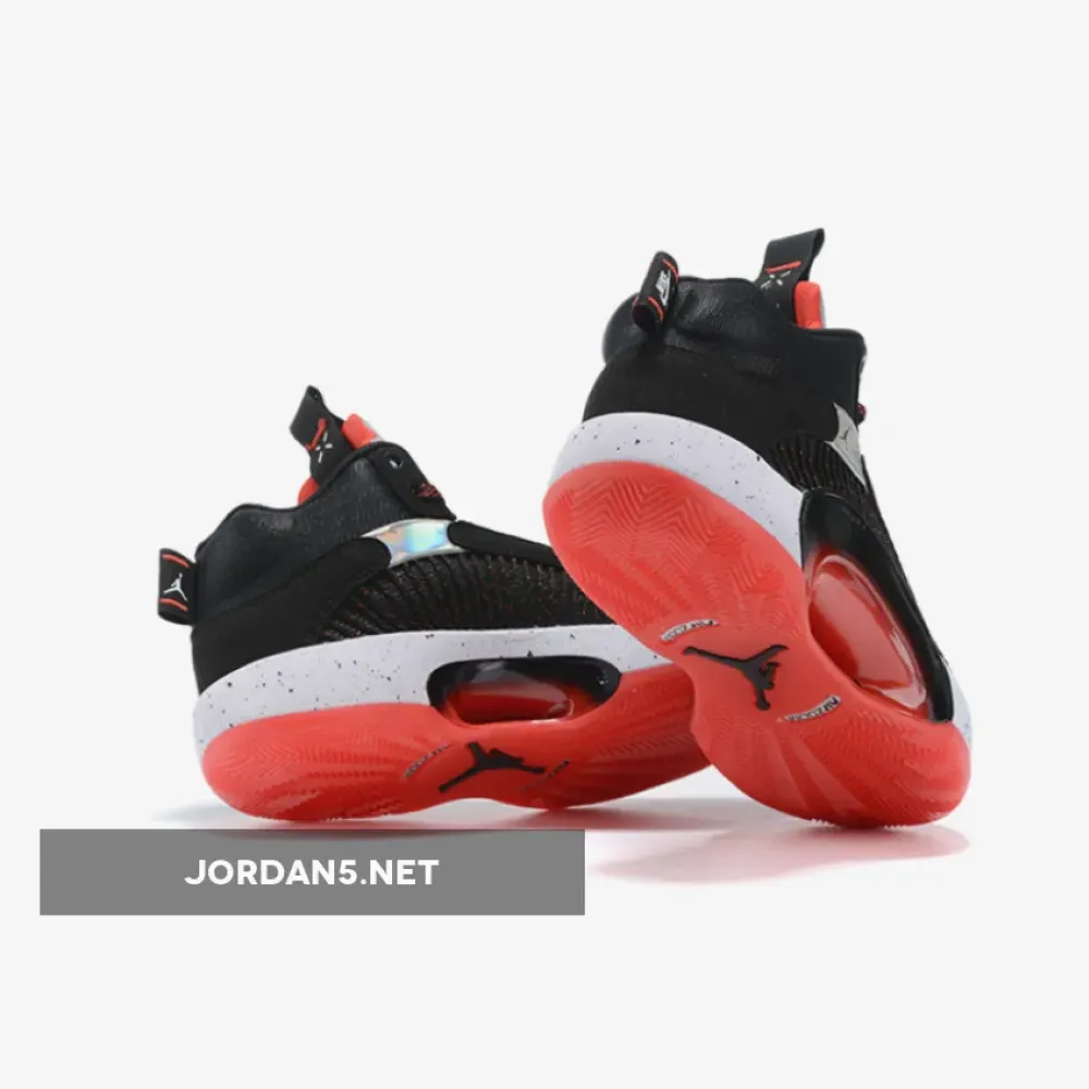 Air Jordan 35 Bred Black/Fire Red-Reflective Silver  CQ4227-030