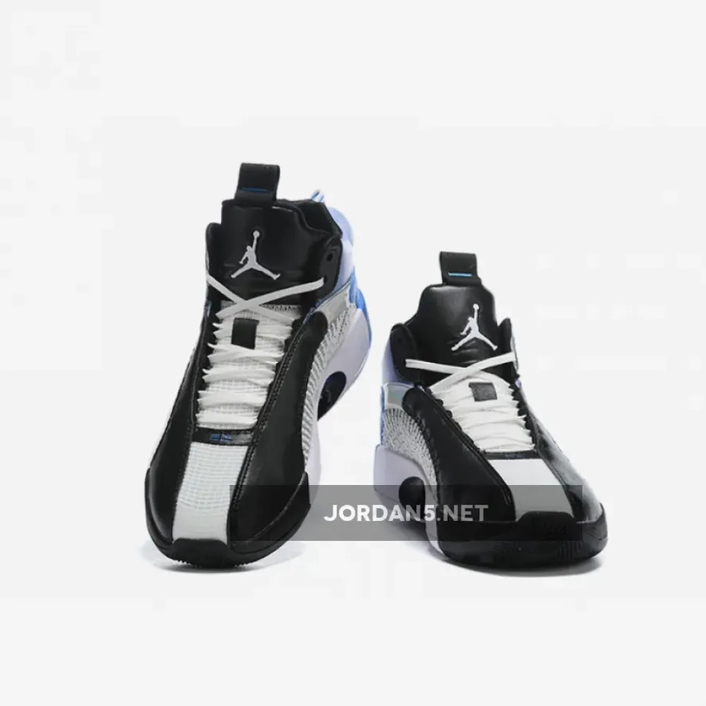 Fragment x Air Jordan 35 White/Black-Sport Blue  DA2371-100