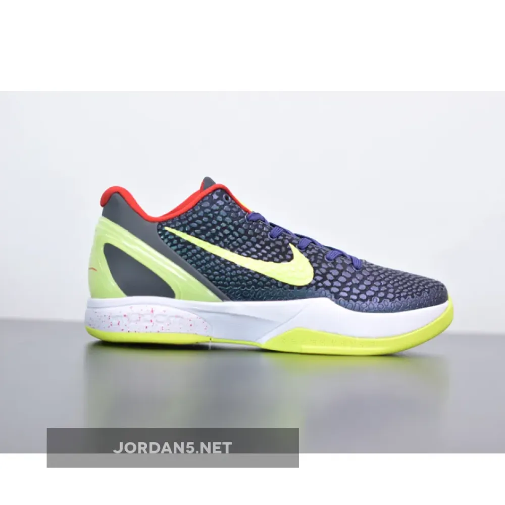 Nike Kobe 6 Protro “Chaos” Ink/Dark Grey-White-Volt  CW2190-500
