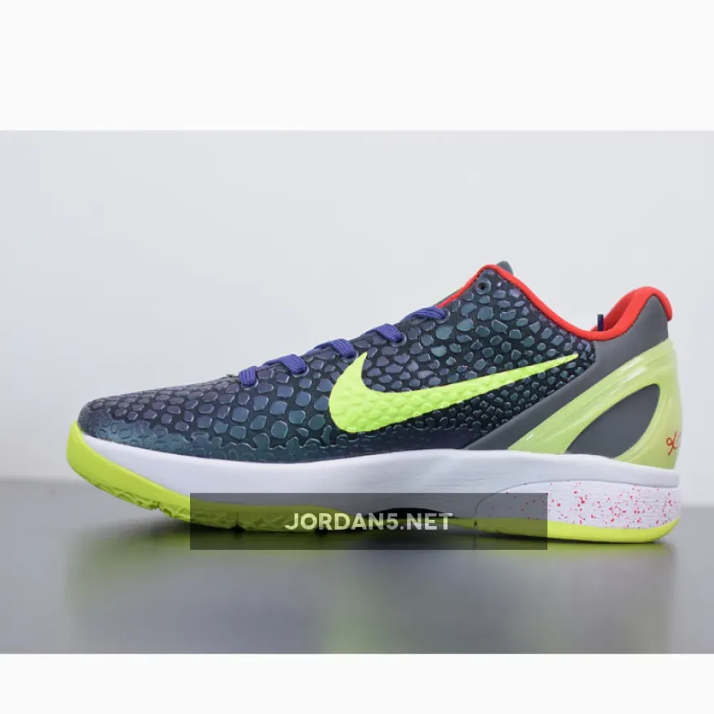 Nike Kobe 6 Protro “Chaos” Ink/Dark Grey-White-Volt  CW2190-500