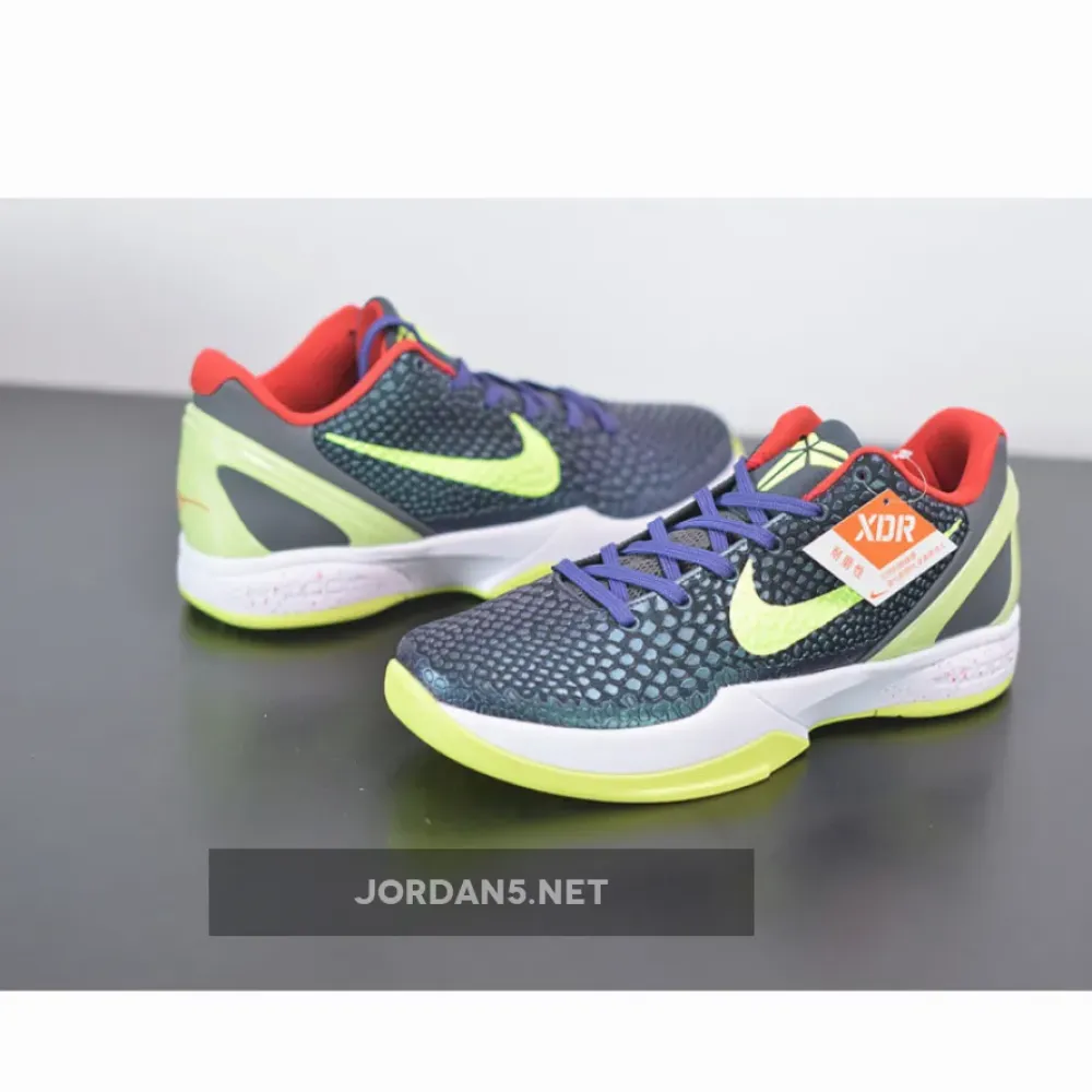 Nike Kobe 6 Protro “Chaos” Ink/Dark Grey-White-Volt  CW2190-500