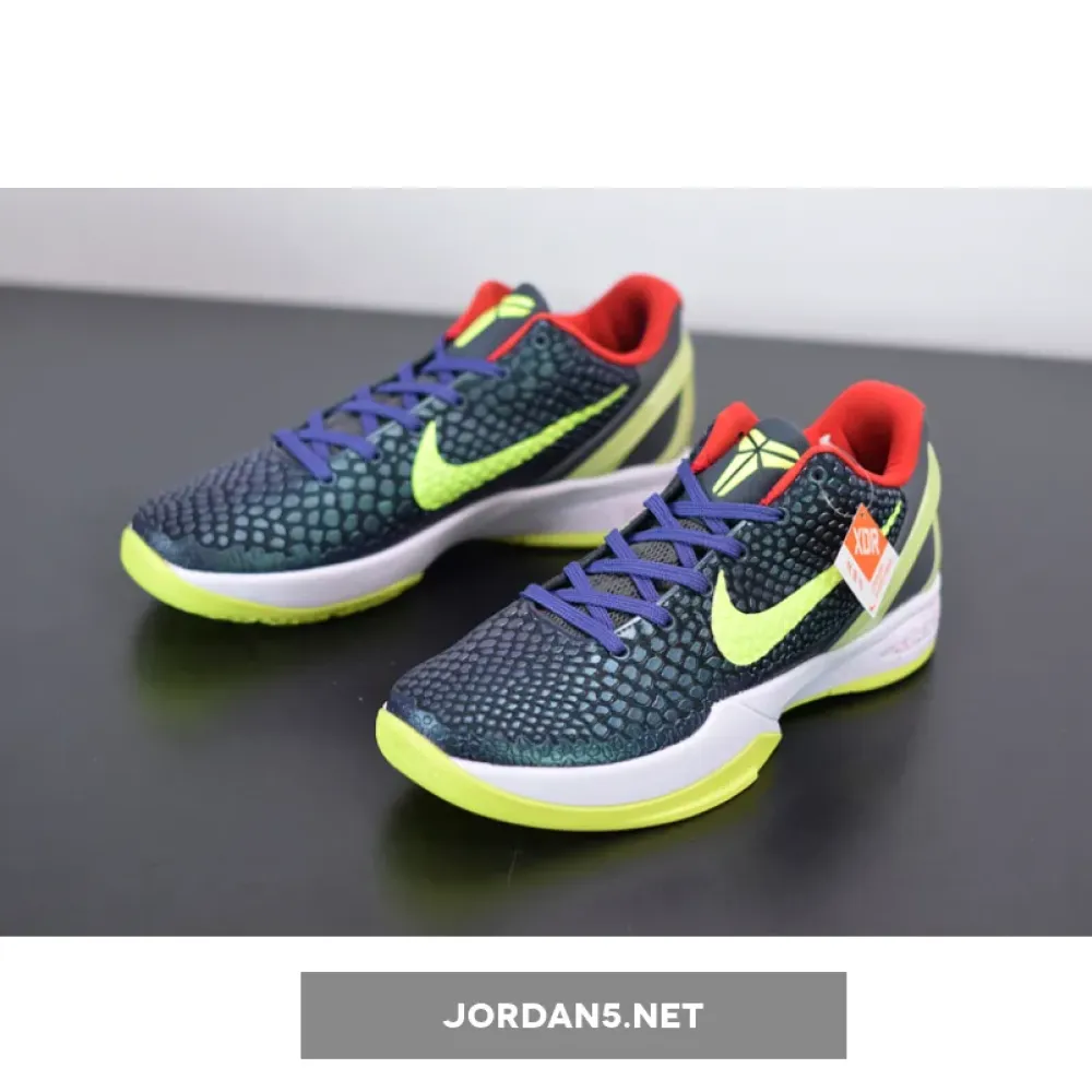 Nike Kobe 6 Protro “Chaos” Ink/Dark Grey-White-Volt  CW2190-500