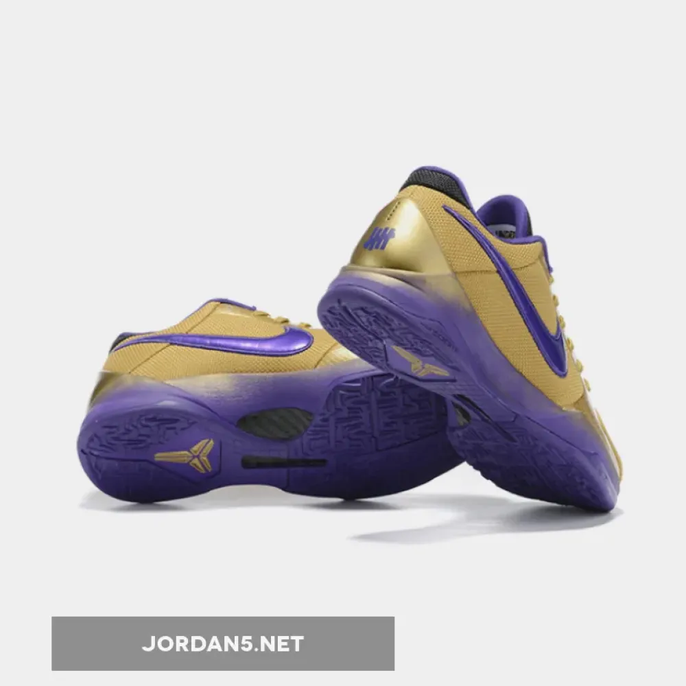 Undefeated x Nike Kobe 5 Protro “Hall of Fame” Metallic Gold/Field Purple DA6809-700