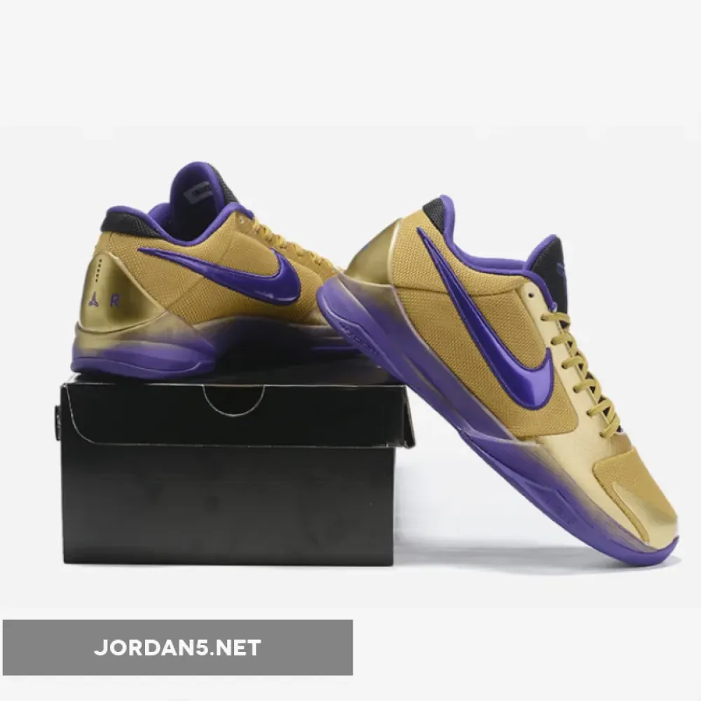 Undefeated x Nike Kobe 5 Protro “Hall of Fame” Metallic Gold/Field Purple DA6809-700