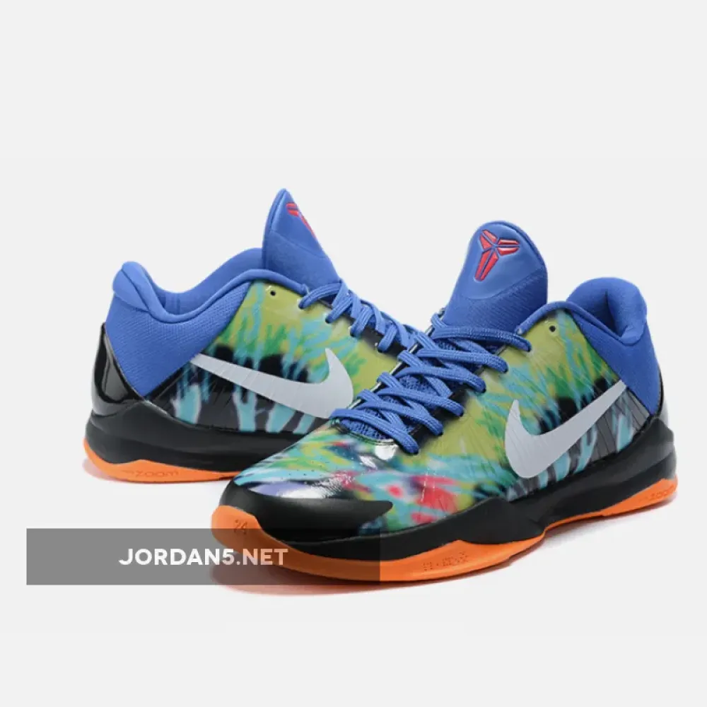 Nike Kobe 5 Protro ‘EYBL Tie-Dye’ Multi-Color/Black-Orange CZ6190-900