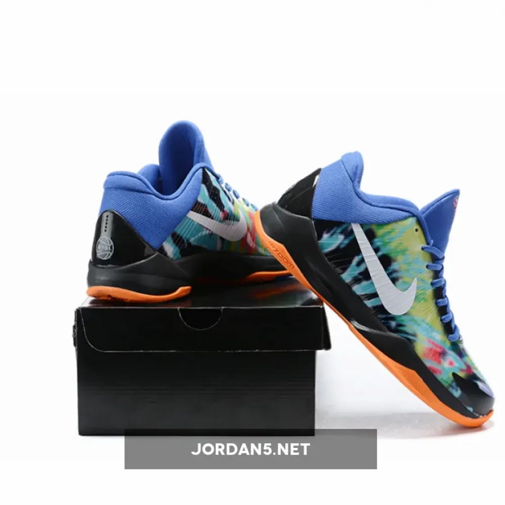 Nike Kobe 5 Protro ‘EYBL Tie-Dye’ Multi-Color/Black-Orange CZ6190-900