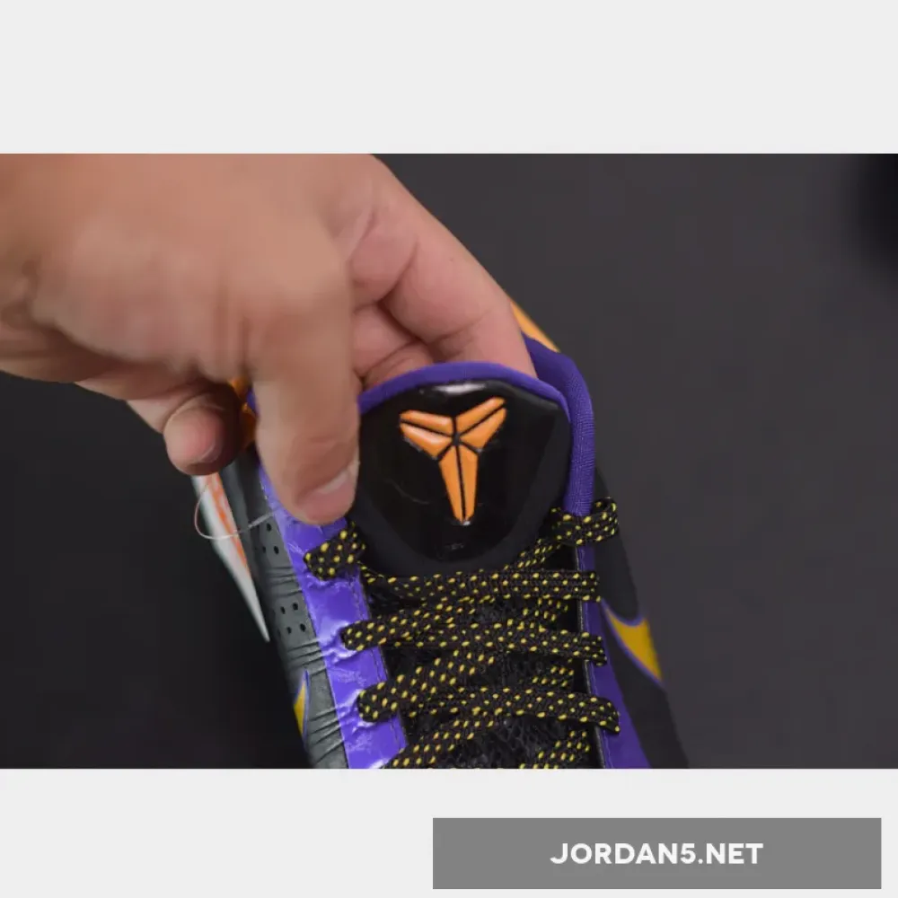 Nike Zoom Kobe 5 ‘Lakers Away’ Black/De Sol-Varsity Purple  386430-071