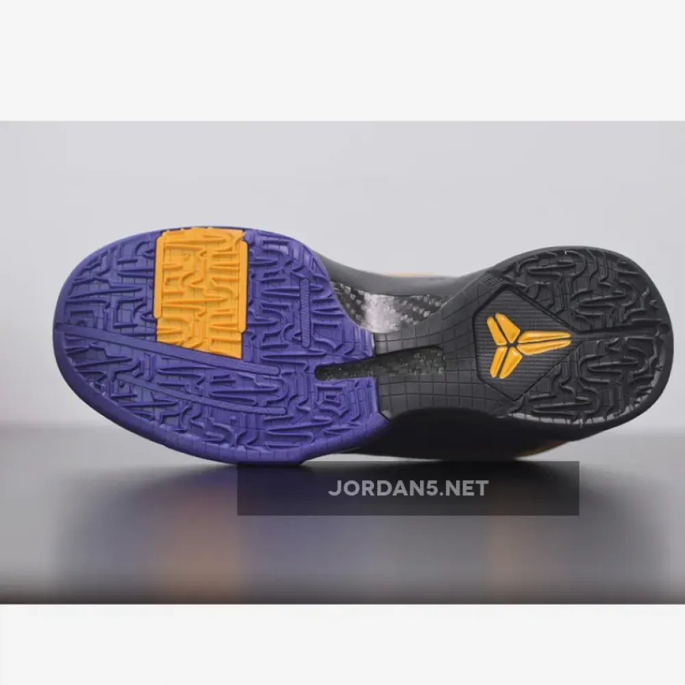 Nike Zoom Kobe 5 ‘Lakers Away’ Black/De Sol-Varsity Purple  386430-071