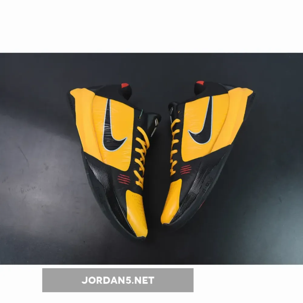 Nike Zoom Kobe 5 Protro “Bruce Lee” Del Sol/Metallic Silver/Comet Red/Black CD4991-700