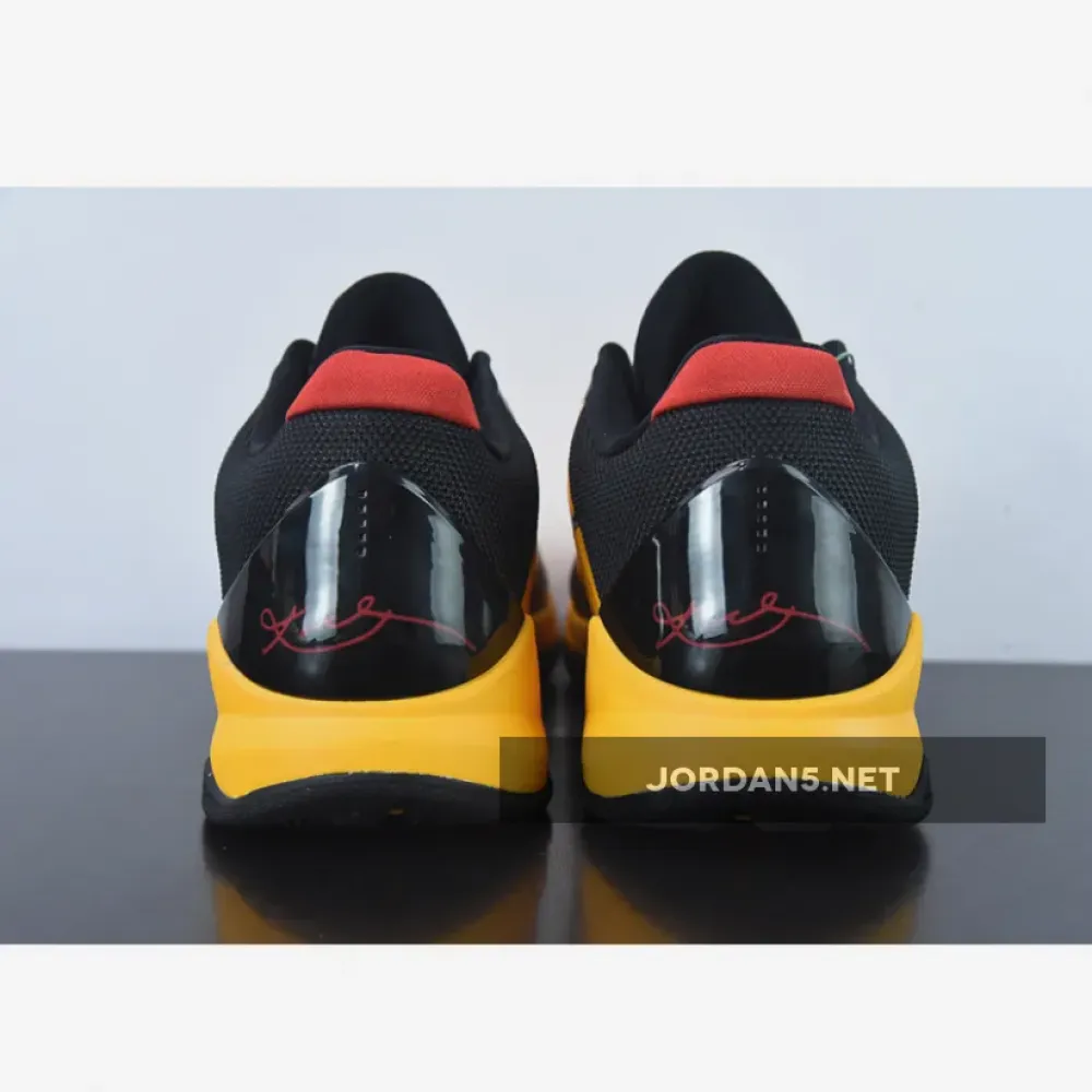 Nike Zoom Kobe 5 Protro “Bruce Lee” Del Sol/Metallic Silver/Comet Red/Black CD4991-700