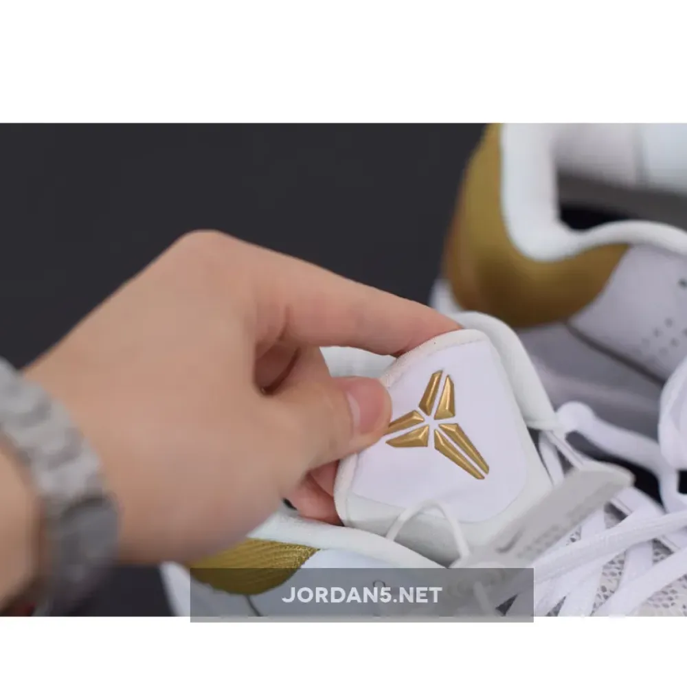 Nike Kobe 5 ‘Big Stage Home’ White Gold  386429-108