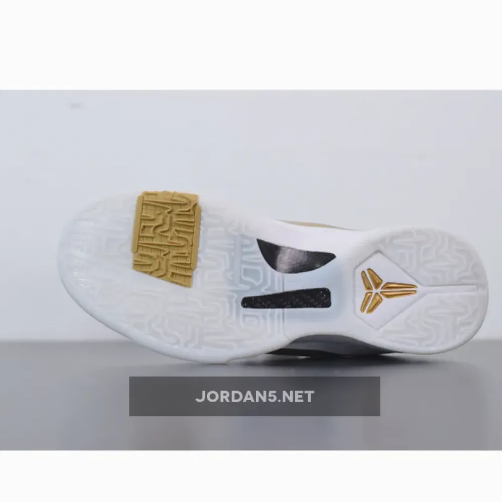 Nike Kobe 5 ‘Big Stage Home’ White Gold  386429-108