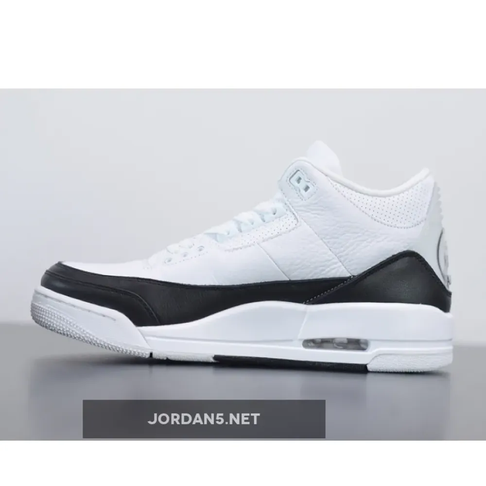 Fragment x Air Jordan 3 White/Black-White  DA3595-100