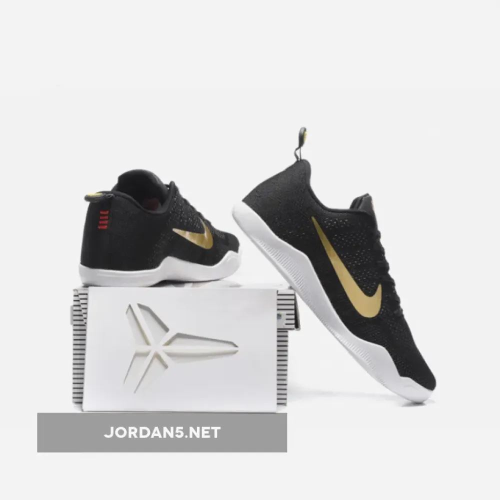 Nike Kobe 11 Elite GCR ​Black/Metallic Gold-Black 885869-070