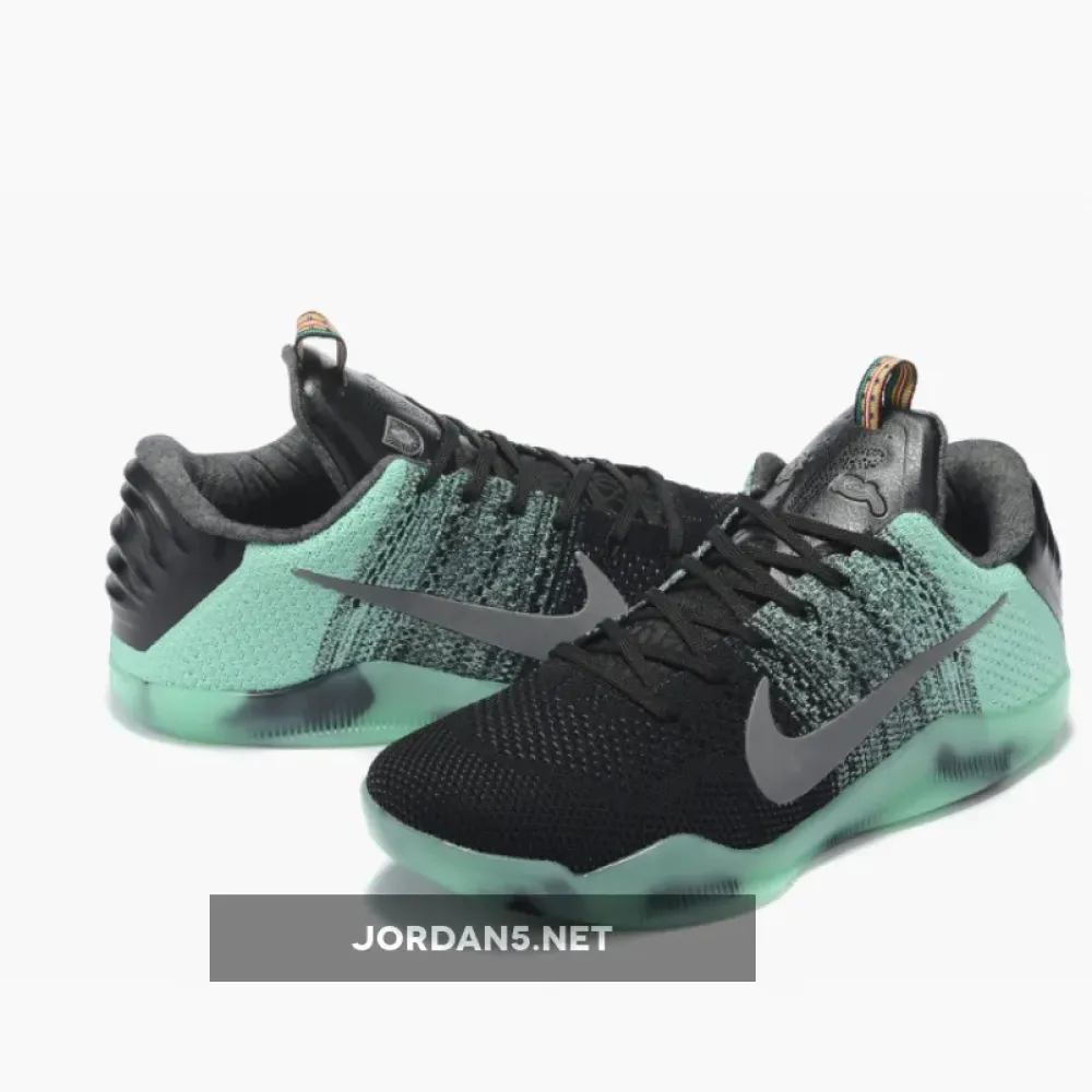 Nike Kobe 11 Elite Low “All-Star” Green Glow/Black-Persian Violet 822521-305