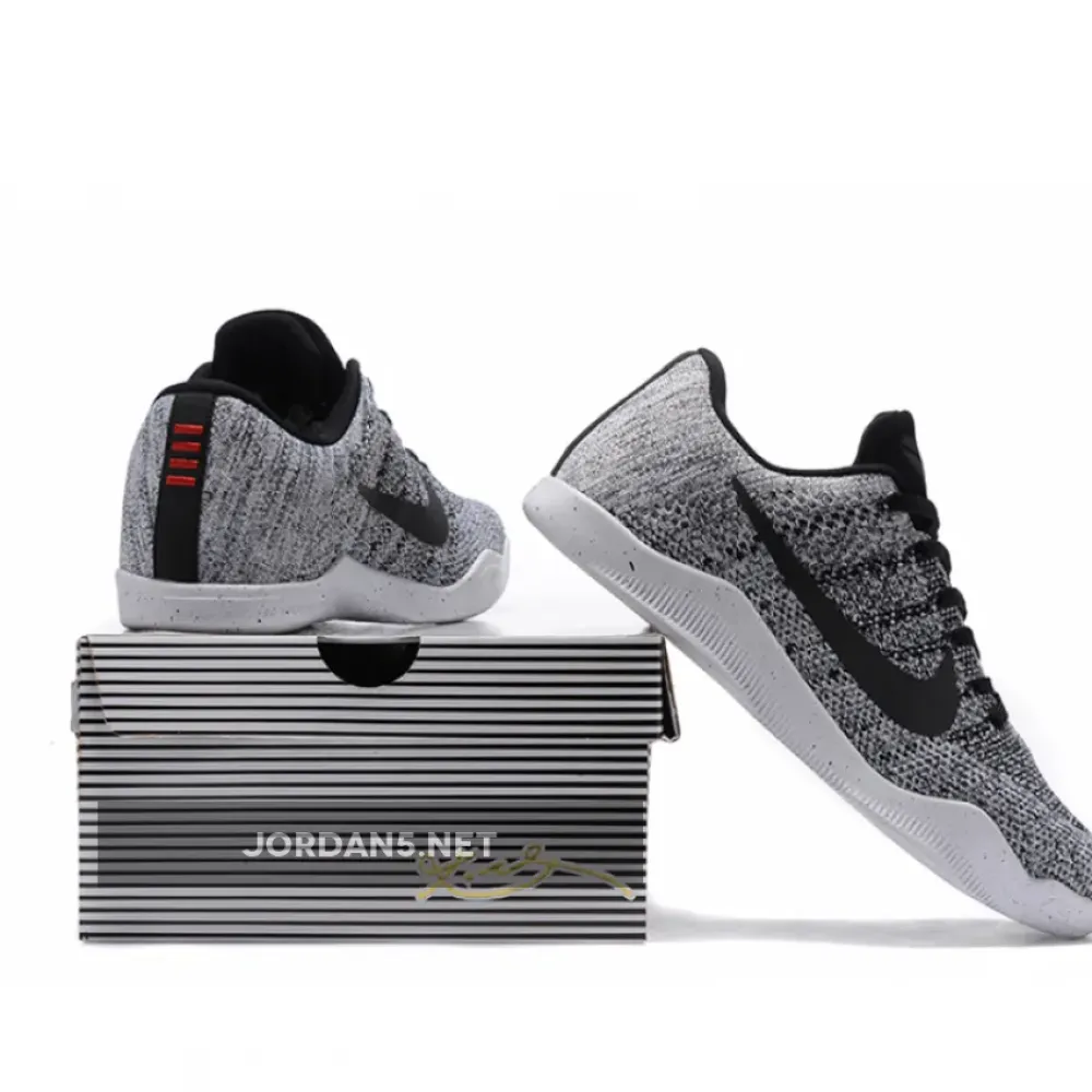 Nike Kobe 11 Elite “Oreo” White/Black  822675-100