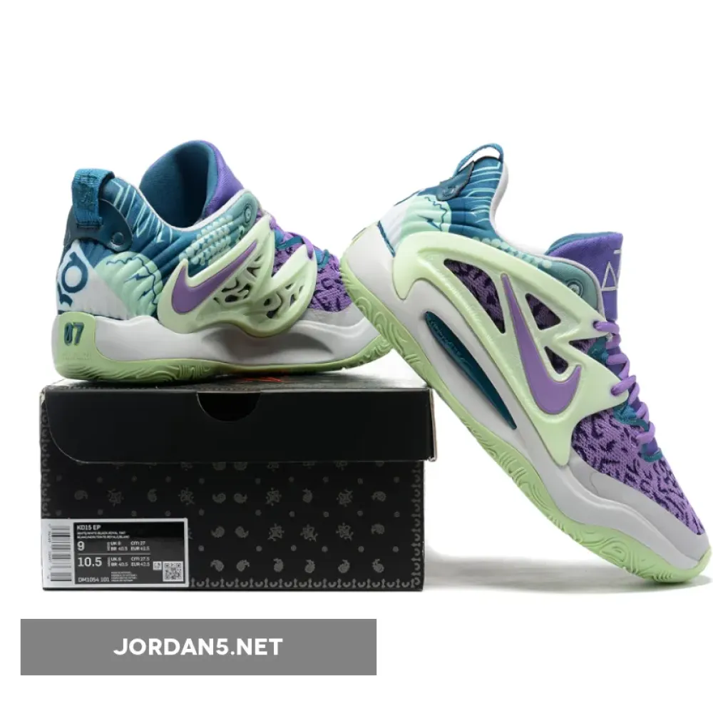 Nike KD 15 “Nightmares” Psychic Purple/Dark Marina Blue  DC1975-500