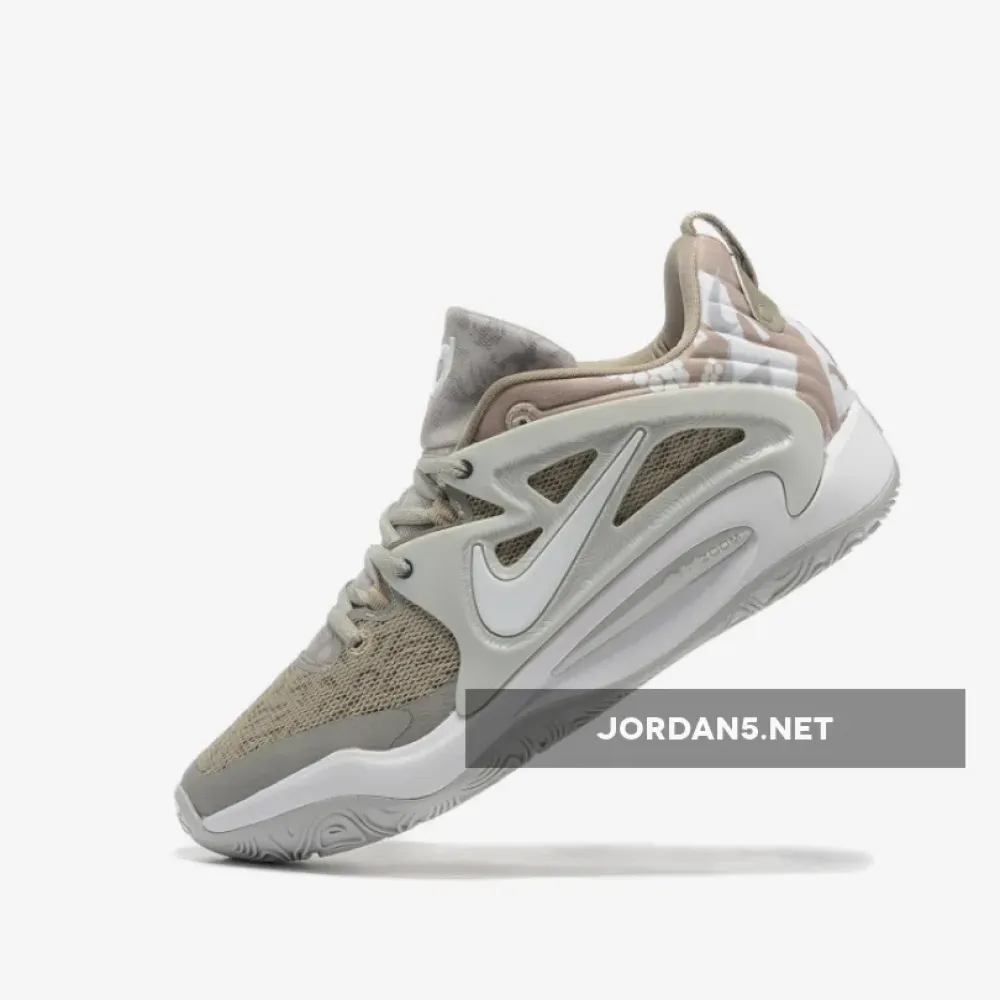 Nike KD 15 White/Cool Grey-Brown