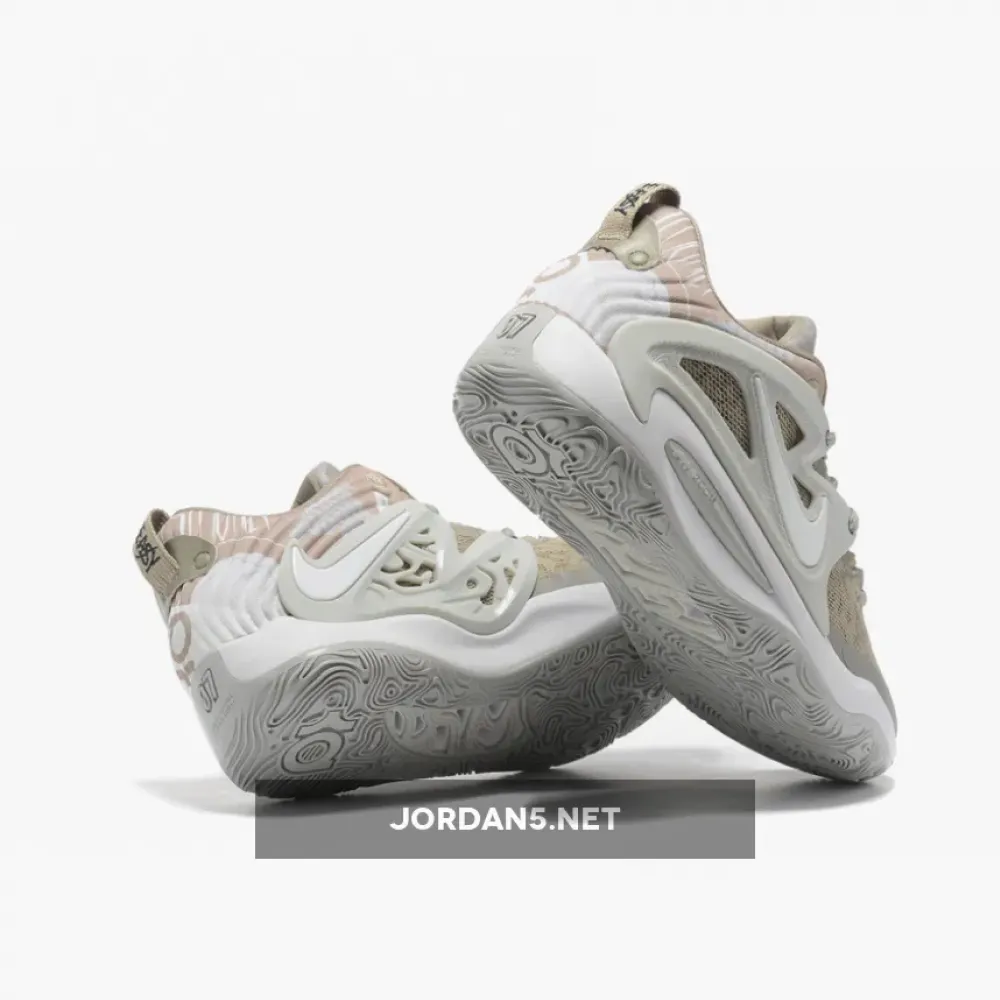 Nike KD 15 White/Cool Grey-Brown