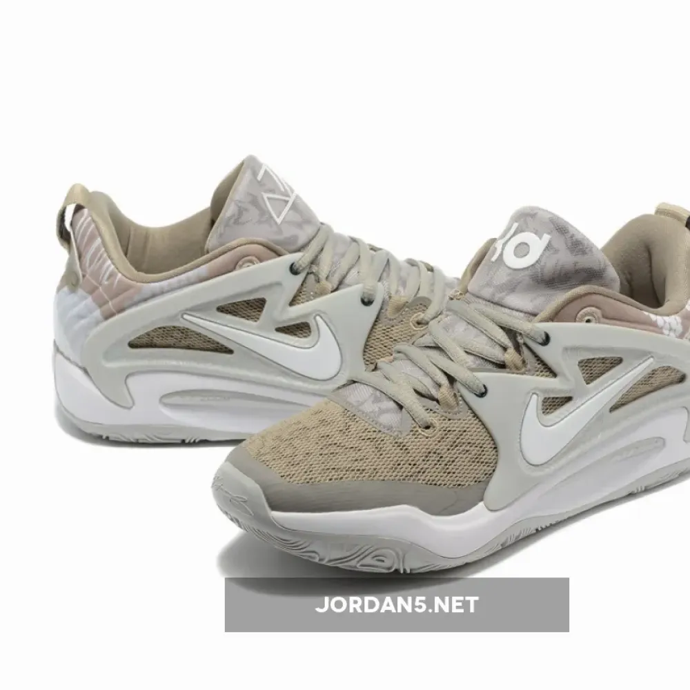 Nike KD 15 White/Cool Grey-Brown