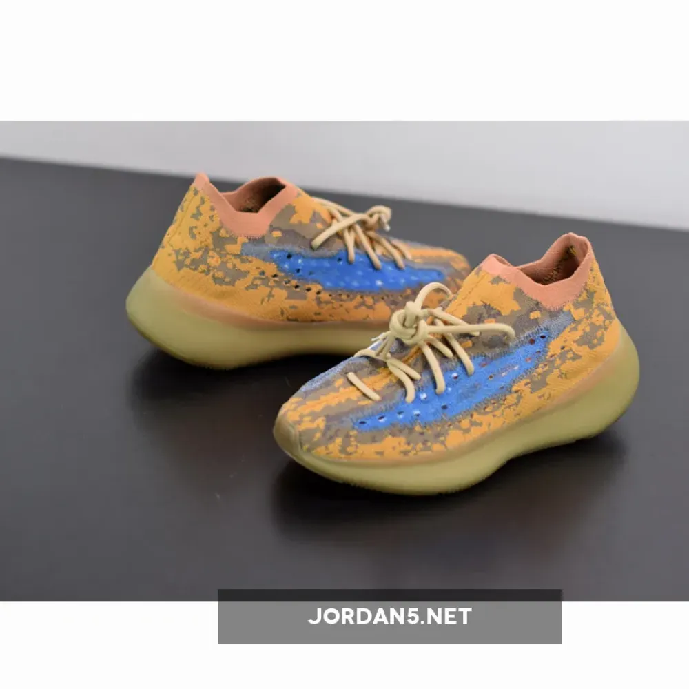 adidas Yeezy Boost 380 “Reflective Blue Oat”  FX9847