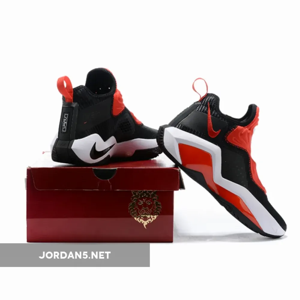 Nike LeBron Soldier 14 “Bred” Black/University Red-White  CK6047-005
