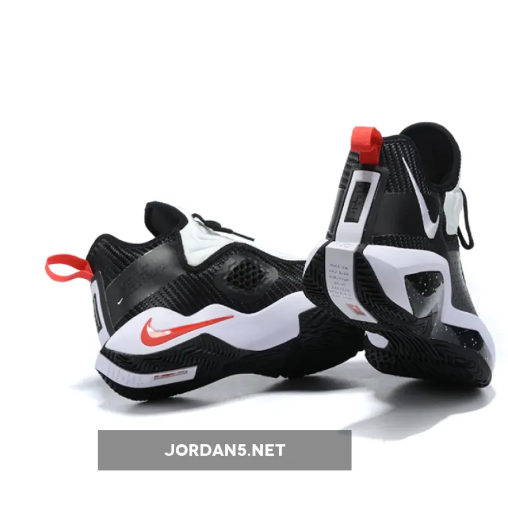 Nike LeBron Soldier 14 Black/White-University Red  CK6047-002
