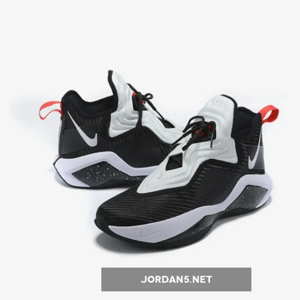 Nike LeBron Soldier 14 Black/White-University Red  CK6047-002