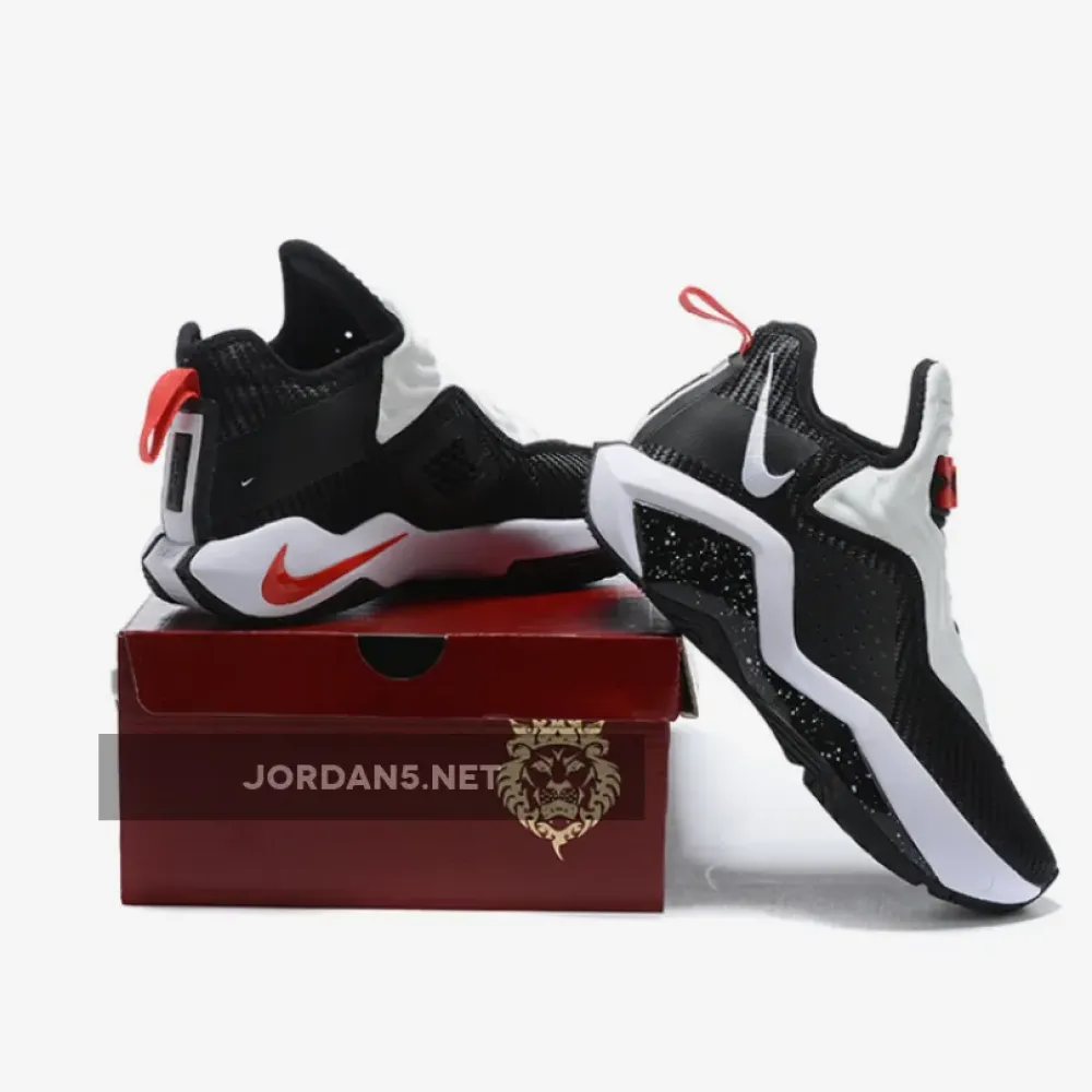 Nike LeBron Soldier 14 Black/White-University Red  CK6047-002