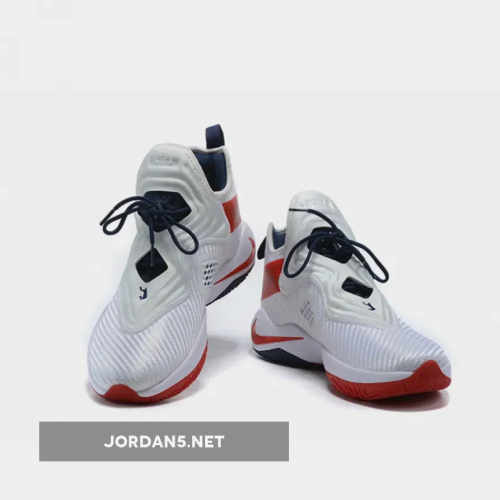 Nike LeBron Soldier 14 White/University Red-Navy-Team Red CK6047-100