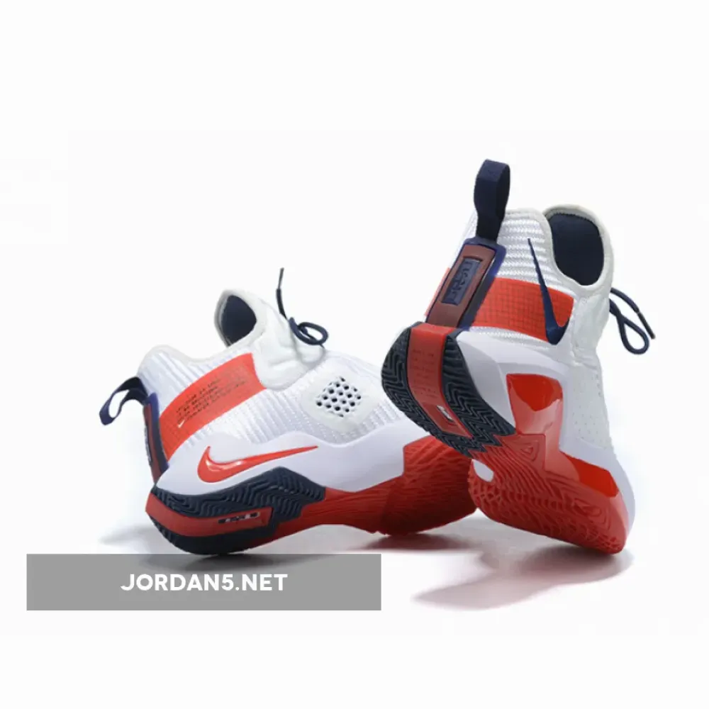 Nike LeBron Soldier 14 White/University Red-Navy-Team Red CK6047-100