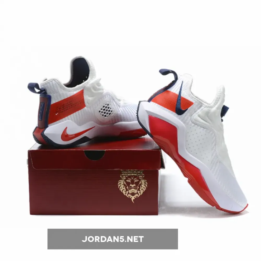 Nike LeBron Soldier 14 White/University Red-Navy-Team Red CK6047-100