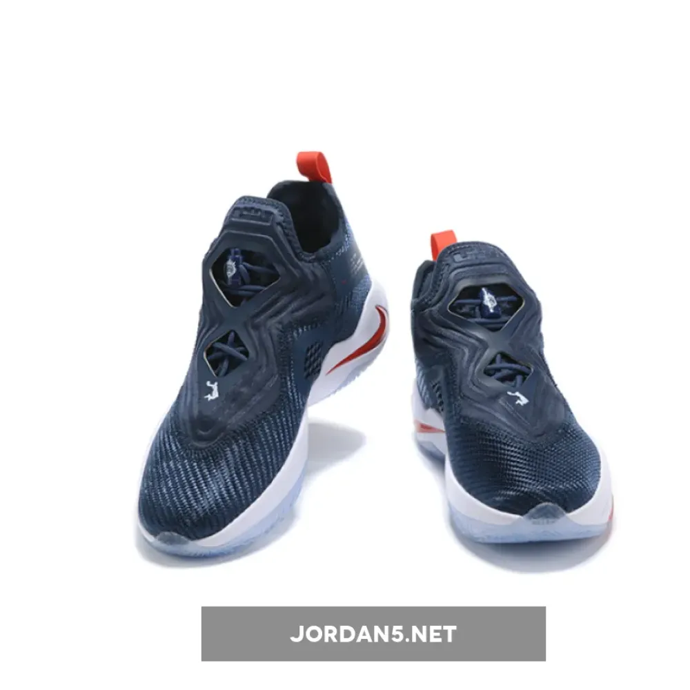 Nike LeBron Soldier 14 Custom Navy Red White