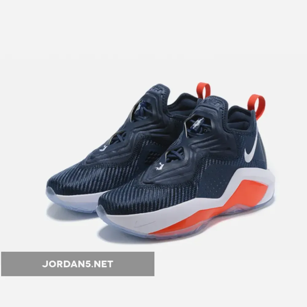 Nike LeBron Soldier 14 Custom Navy Red White