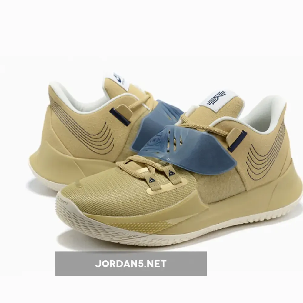 Nike Kyrie 3 Low “Sashiko” Sesame/Sail-Mystic Navy  DA6805-200