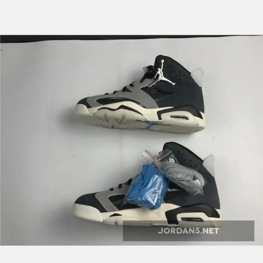 Air Jordan 6 “Tech Chrome” Black/Light Smoke Grey/Sail/Chrome  CK6635-001
