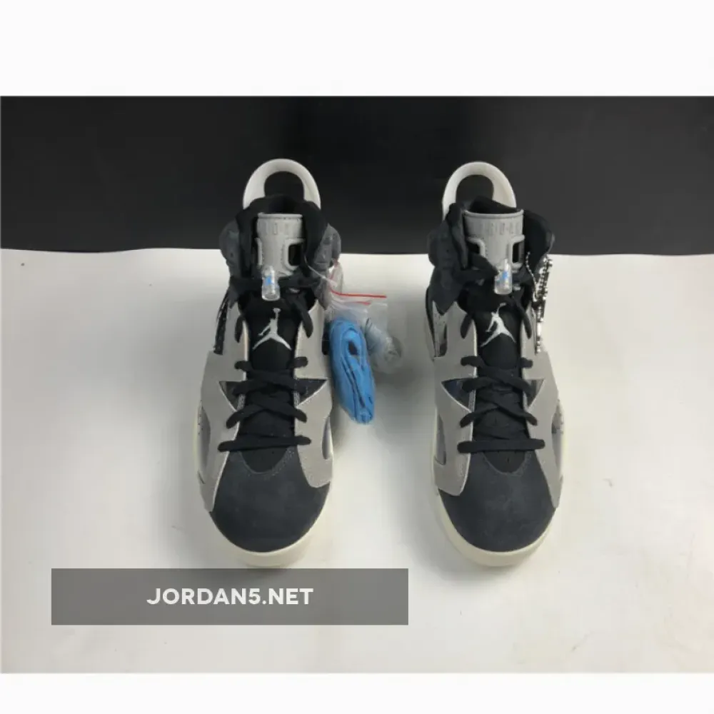 Air Jordan 6 “Tech Chrome” Black/Light Smoke Grey/Sail/Chrome  CK6635-001