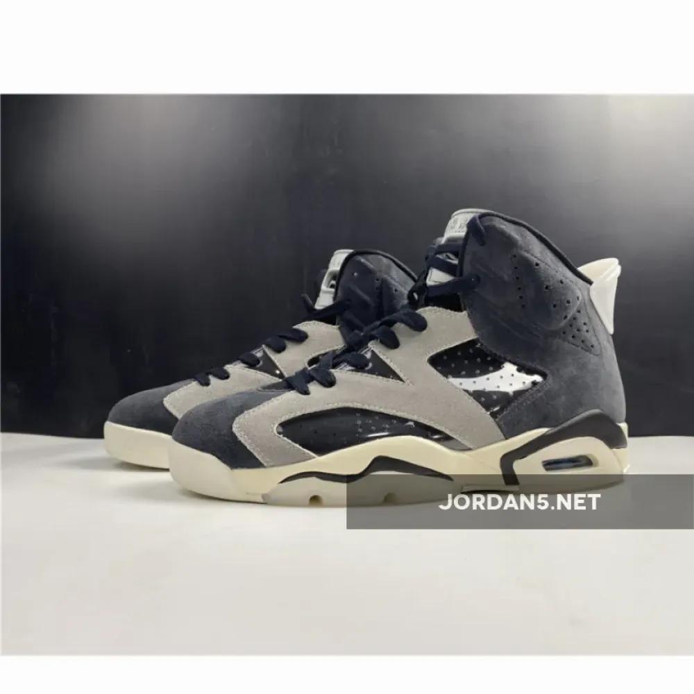 Air Jordan 6 “Tech Chrome” Black/Light Smoke Grey/Sail/Chrome  CK6635-001