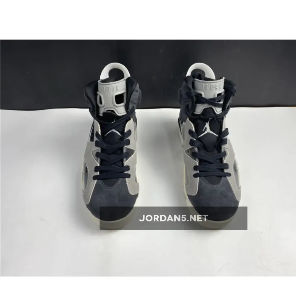 Air Jordan 6 “Tech Chrome” Black/Light Smoke Grey/Sail/Chrome  CK6635-001