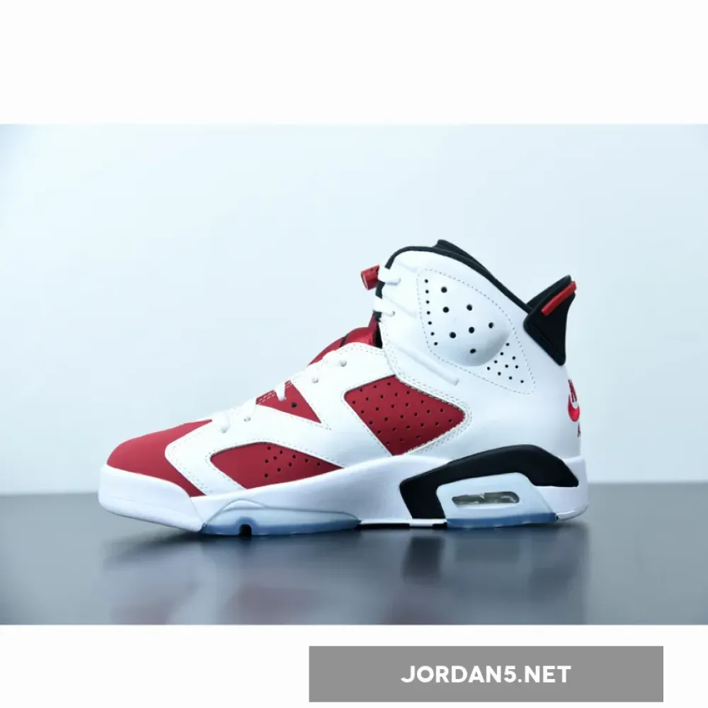 Air Jordan 6 “Carmine 2021” White/Black/Carmine  CT8529-106