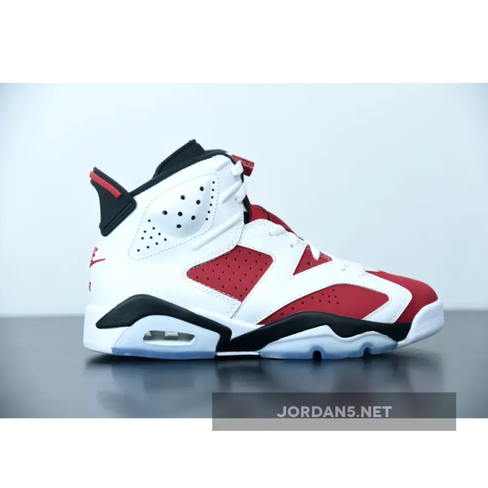 Air Jordan 6 “Carmine 2021” White/Black/Carmine  CT8529-106