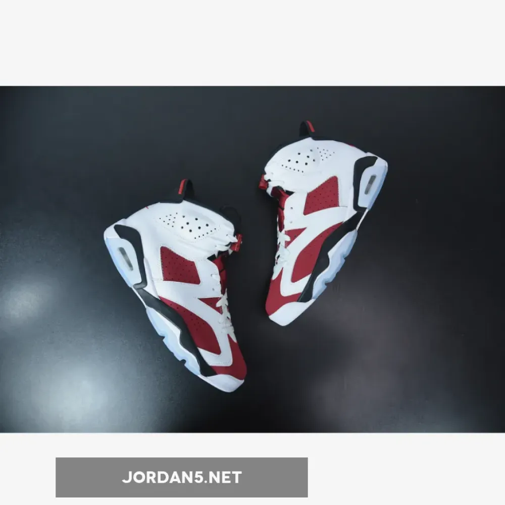 Air Jordan 6 “Carmine 2021” White/Black/Carmine  CT8529-106