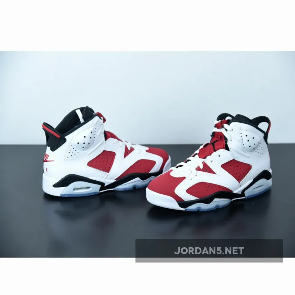 Air Jordan 6 “Carmine 2021” White/Black/Carmine  CT8529-106