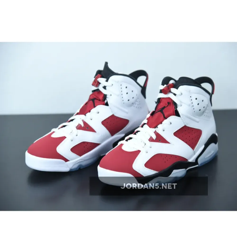 Air Jordan 6 “Carmine 2021” White/Black/Carmine  CT8529-106
