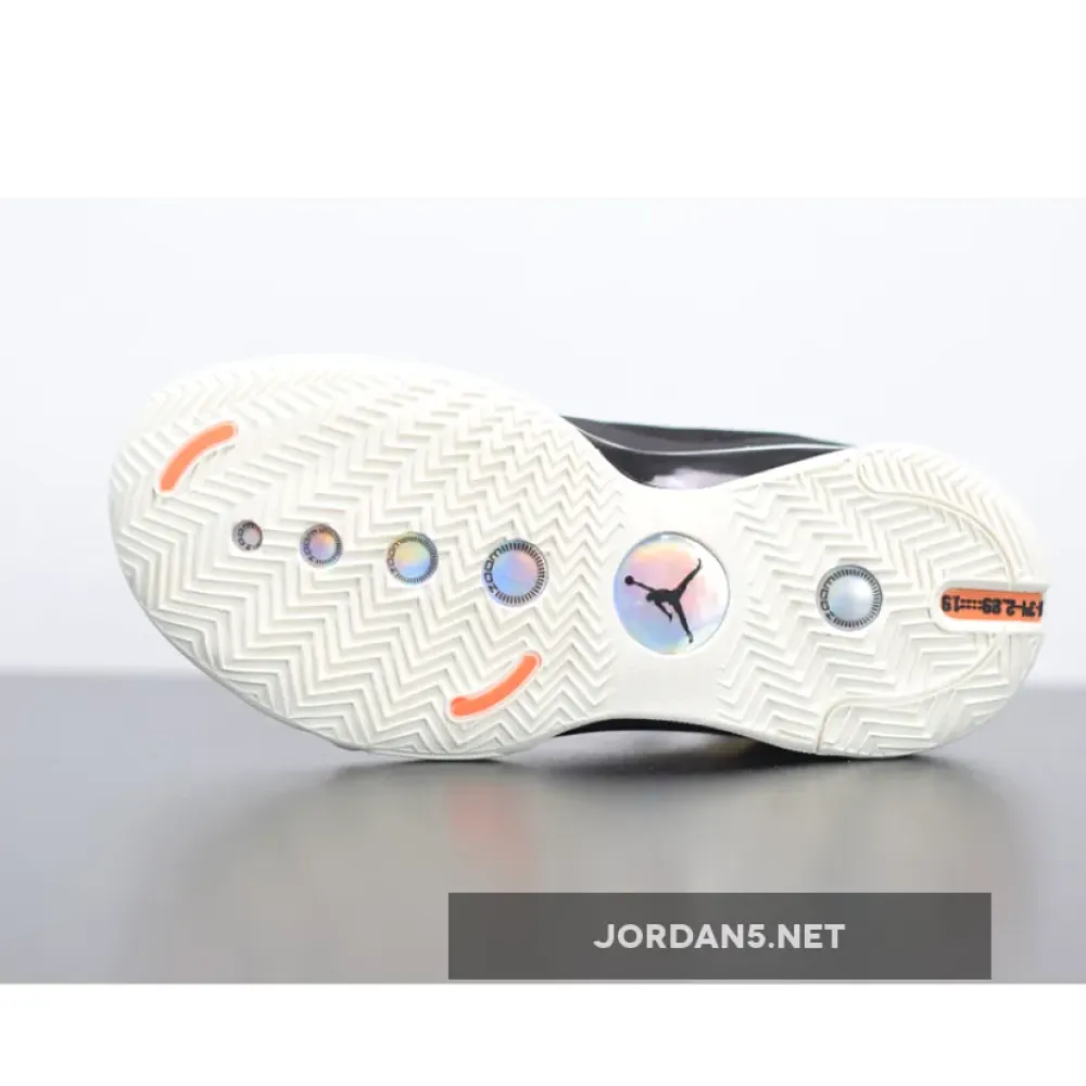 Air Jordan 34 Amber Rise/Black-Sail-Metallic Silver  AR3240-800