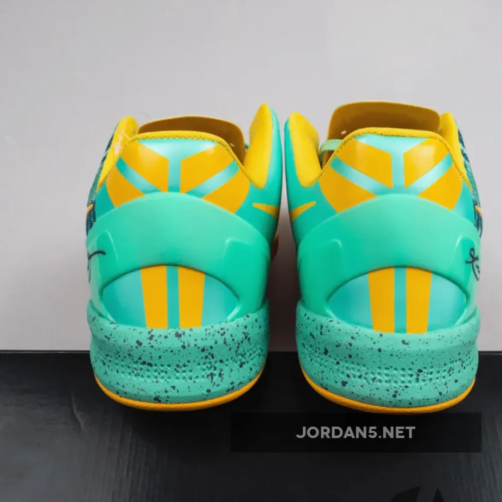 Nike Kobe 8 Green Glow/Laser Orange-Mineral Teal  555035-304