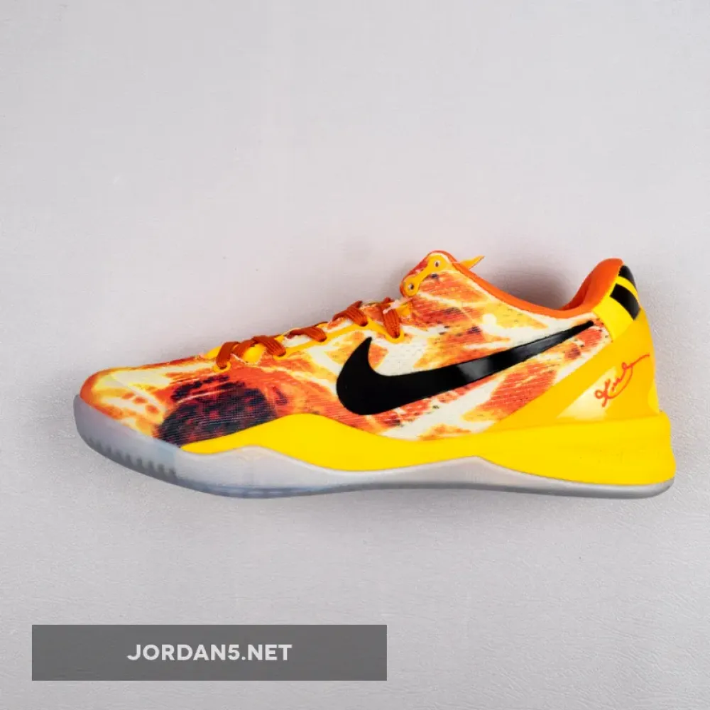 Nike Kobe 8 ‘Shanghai Fireworks’ Laser Orange  555035-800